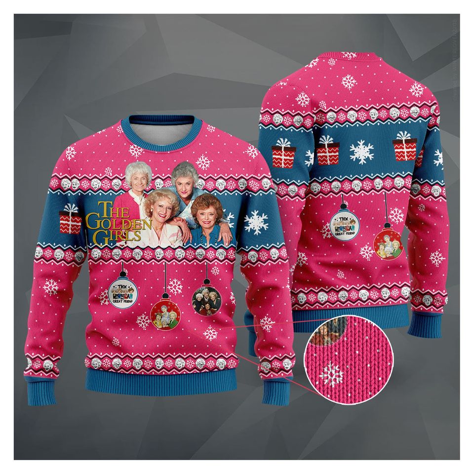 The Golden Girls Ugly Christmas Sweater