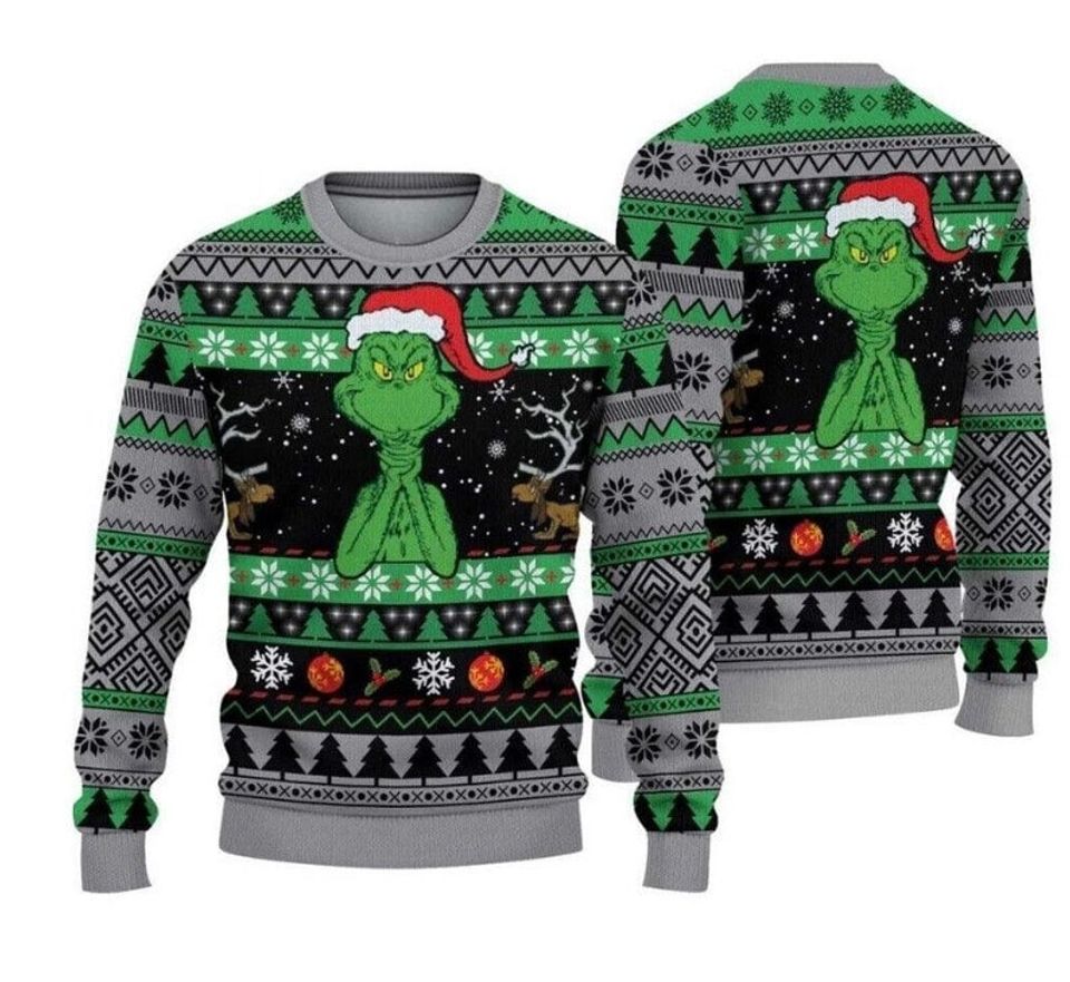 The Grin Ugly Christmas Sweater, The Grin Ugly Christmas Sweater