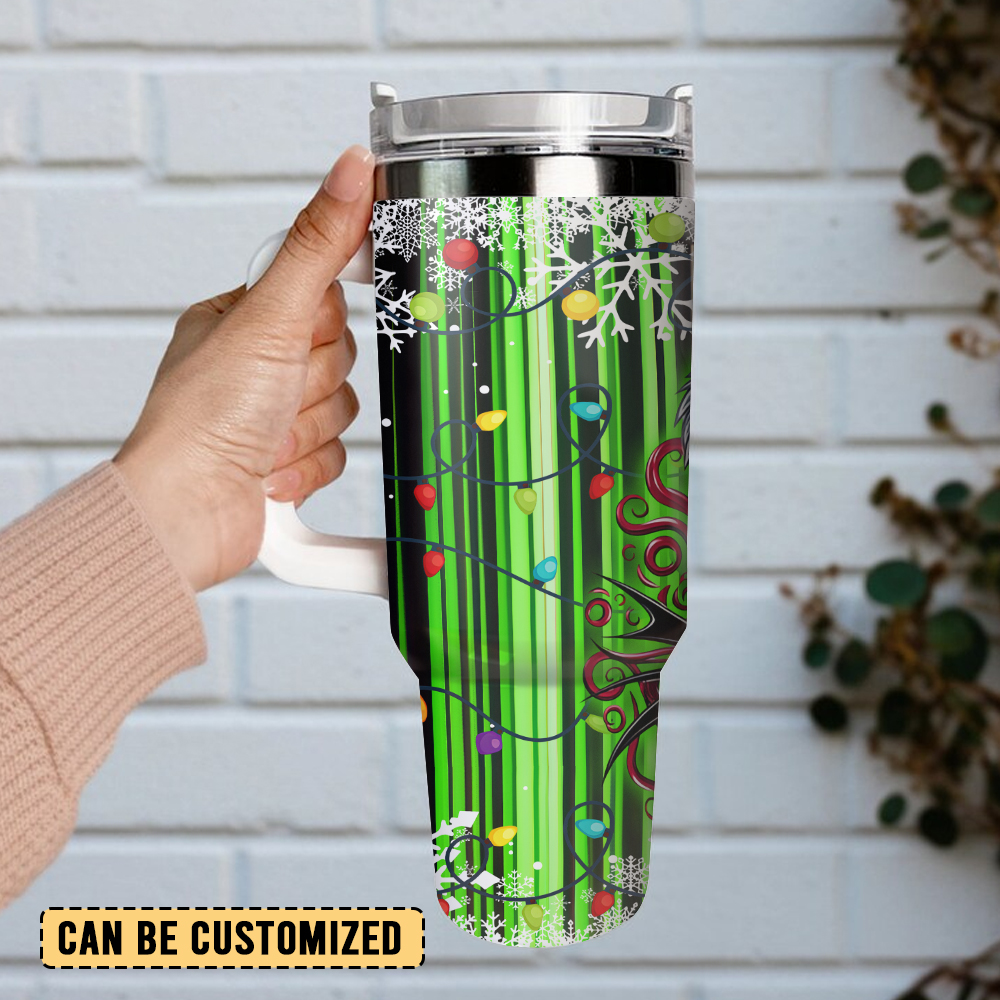 The Grinch and Jack Skellington Movies Christmas Custom Stanley Cup 40 oz 30 oz Tumbler With HandleTVC2301403 - Image 3