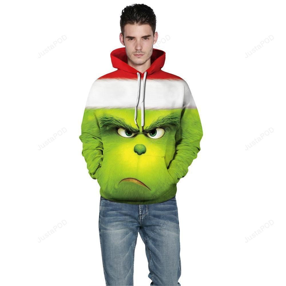 The Grinch Chirstmas 3D All Over Print Hoodie, Zip Hoodie