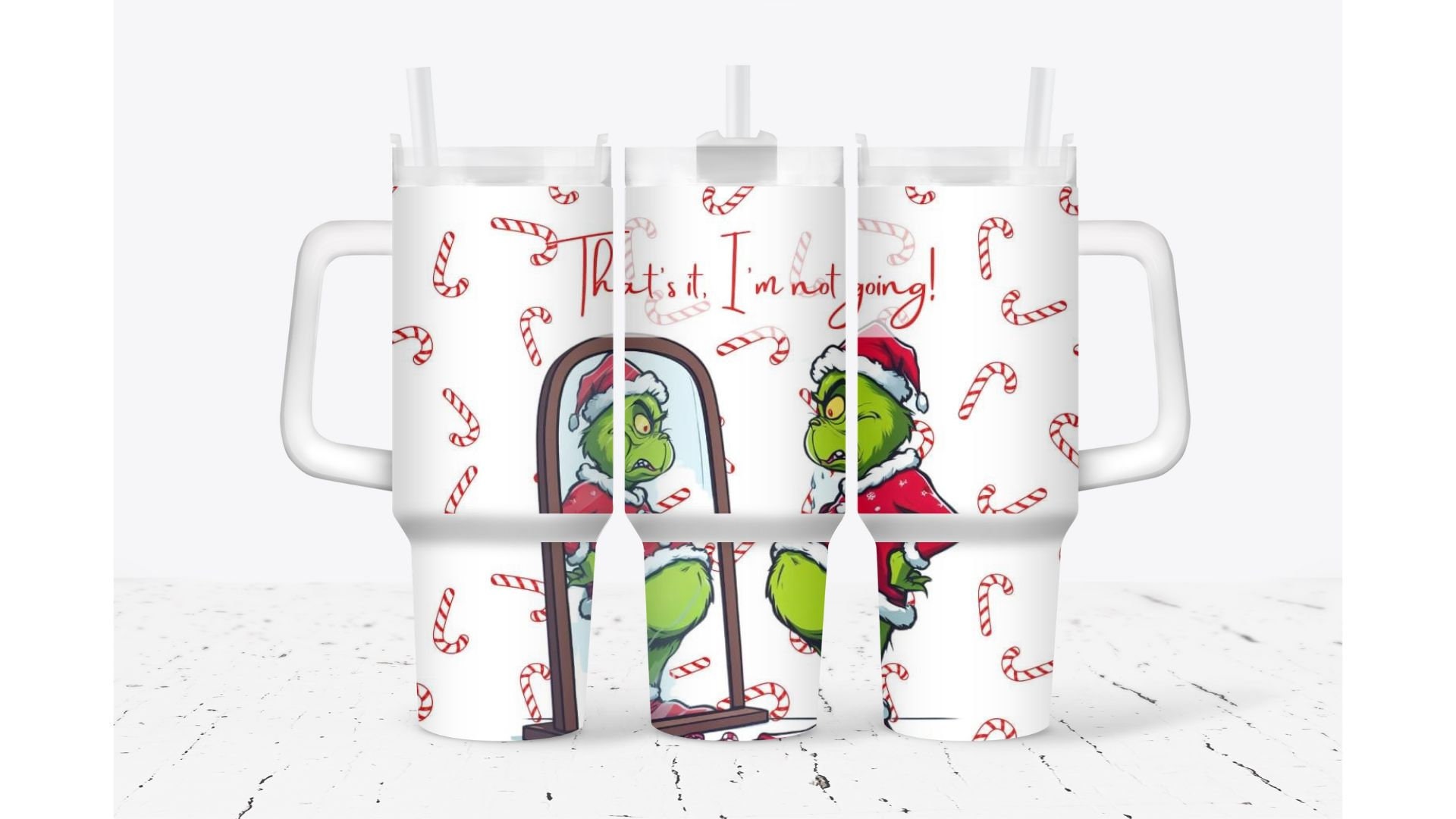 The Grinch Merry Xmas Movies Custom Stanley Cup 40 oz 30 oz Tumbler With HandleTVC2301932