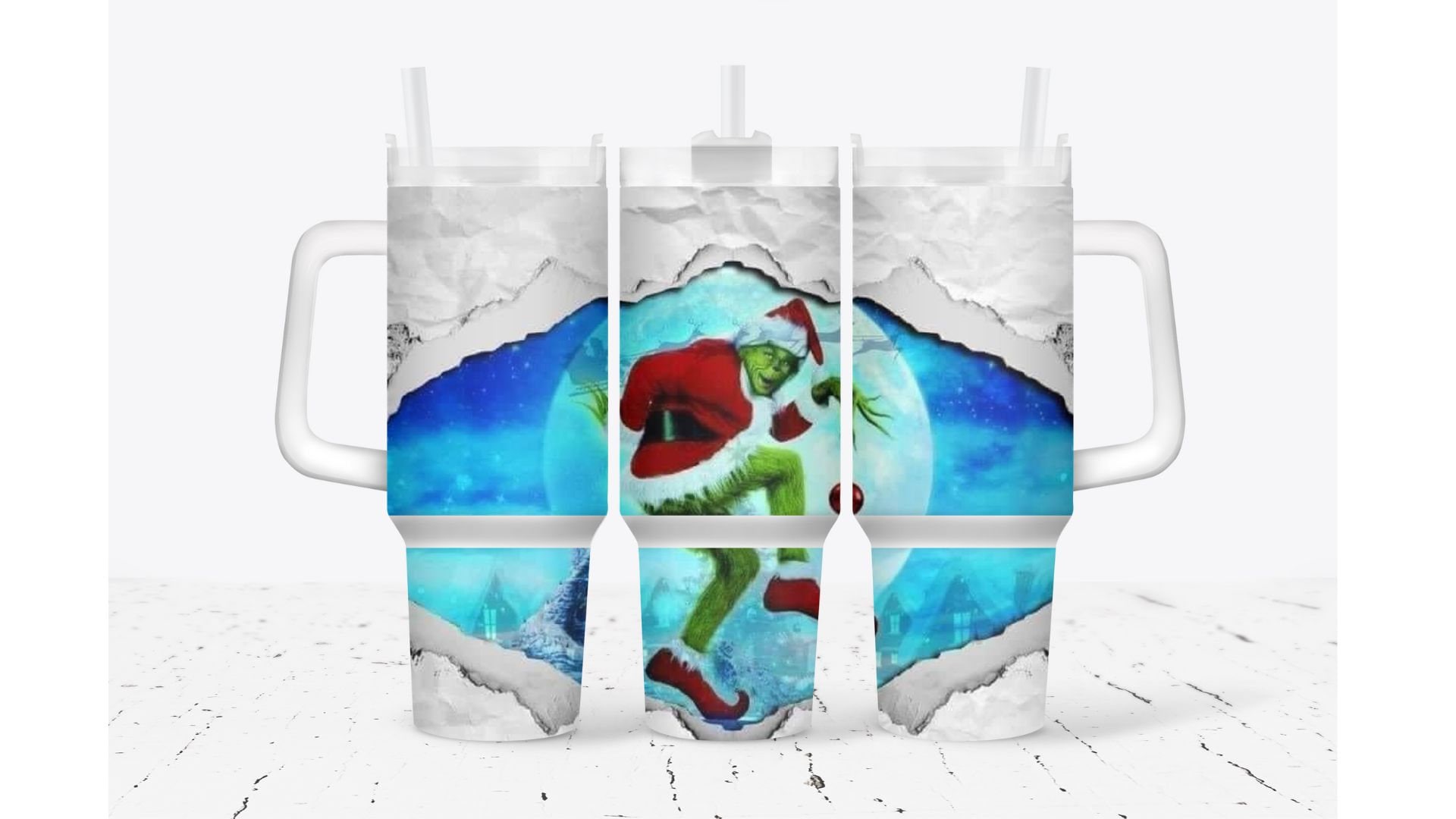 The Grinch Merry Xmas Movies Custom Stanley Cup 40 oz 30 oz Tumbler With HandleTVC2301932