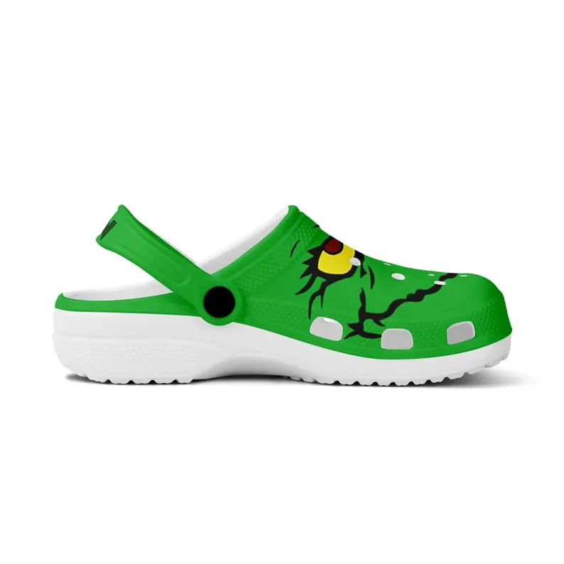 The Grinch Movie Christmas Crocs Crocband Clogs Shoes Comfortable For Men Women and Kids - Image 2
