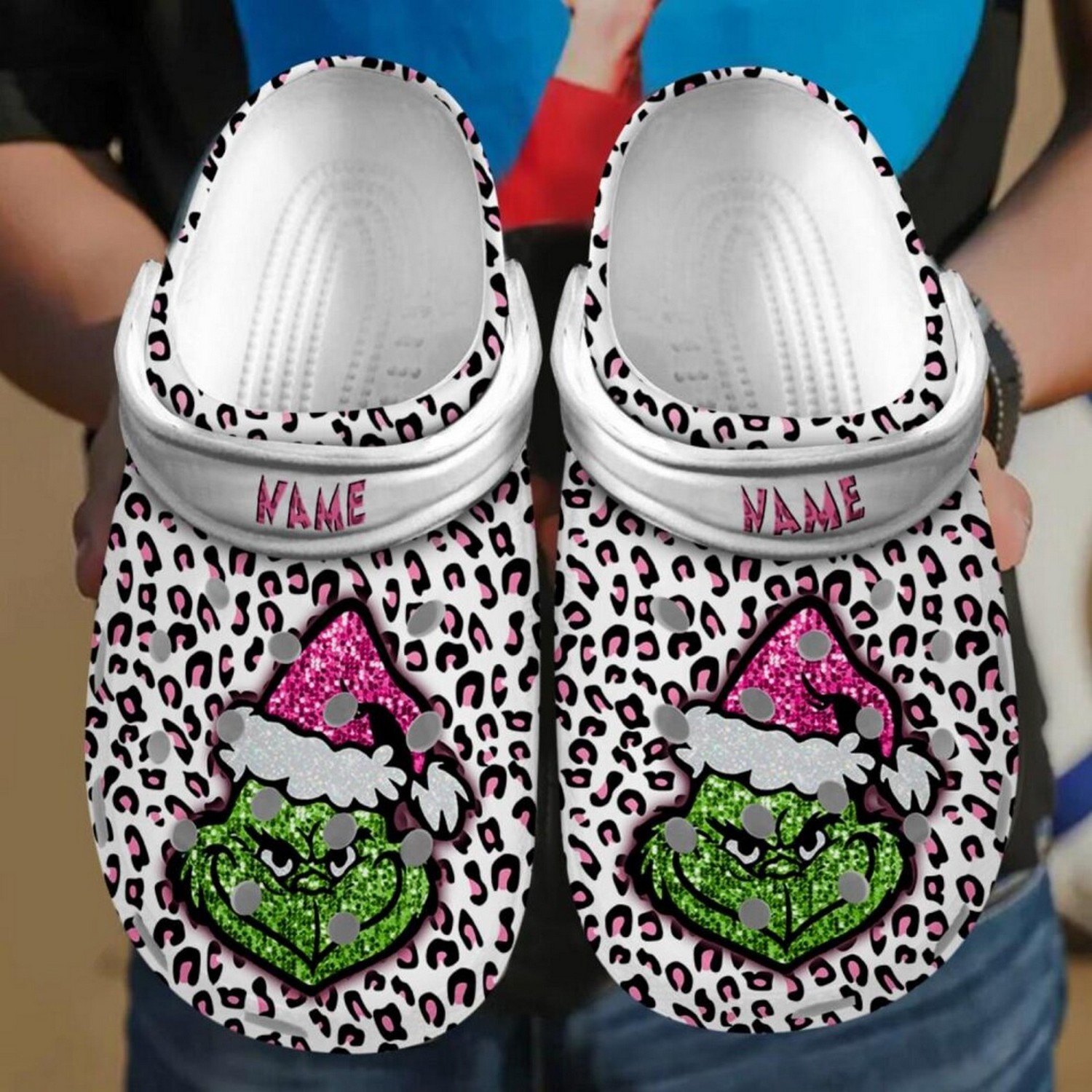 The Grinch Movie Christmas Crocs Crocband Clogs Shoes Comfortable For Men Women and Kids