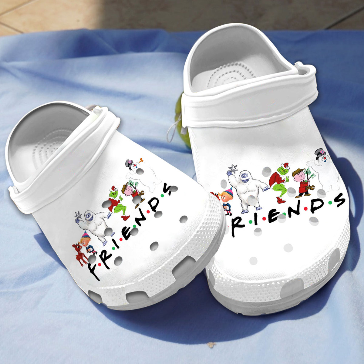 The Grinch Movie Christmas Crocs Crocband Clogs Shoes Comfortable For Men Women and Kids