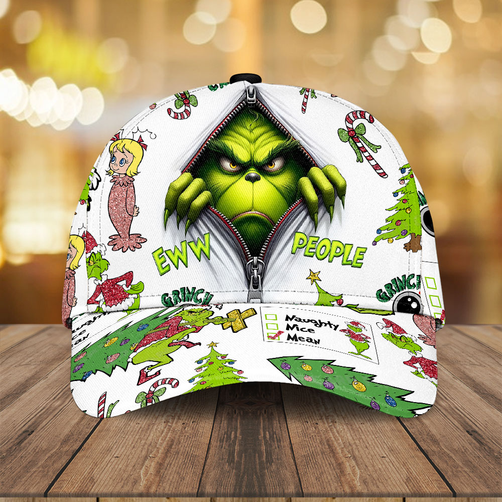 The Grinch Movie Personalized Cap For Fan Baseball Cap Classic Hat