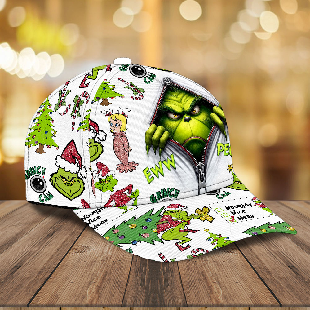 The Grinch Movie Personalized Cap For Fan Baseball Cap Classic Hat