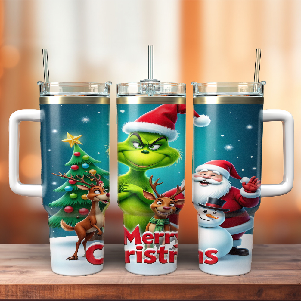 The Grinch Movies Christmas Custom Stanley Cup 40 oz 30 oz Tumbler With HandleTVC2301403