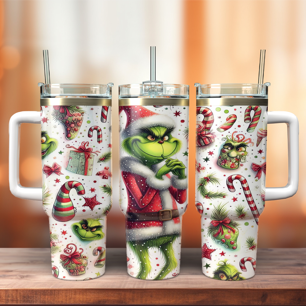 The Grinch Movies Christmas Custom Stanley Cup 40 oz 30 oz Tumbler With HandleTVC2301403