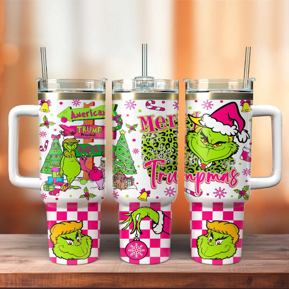 The Grinch Movies Christmas Custom Stanley Cup 40 oz 30 oz Tumbler With HandleTVC2301403