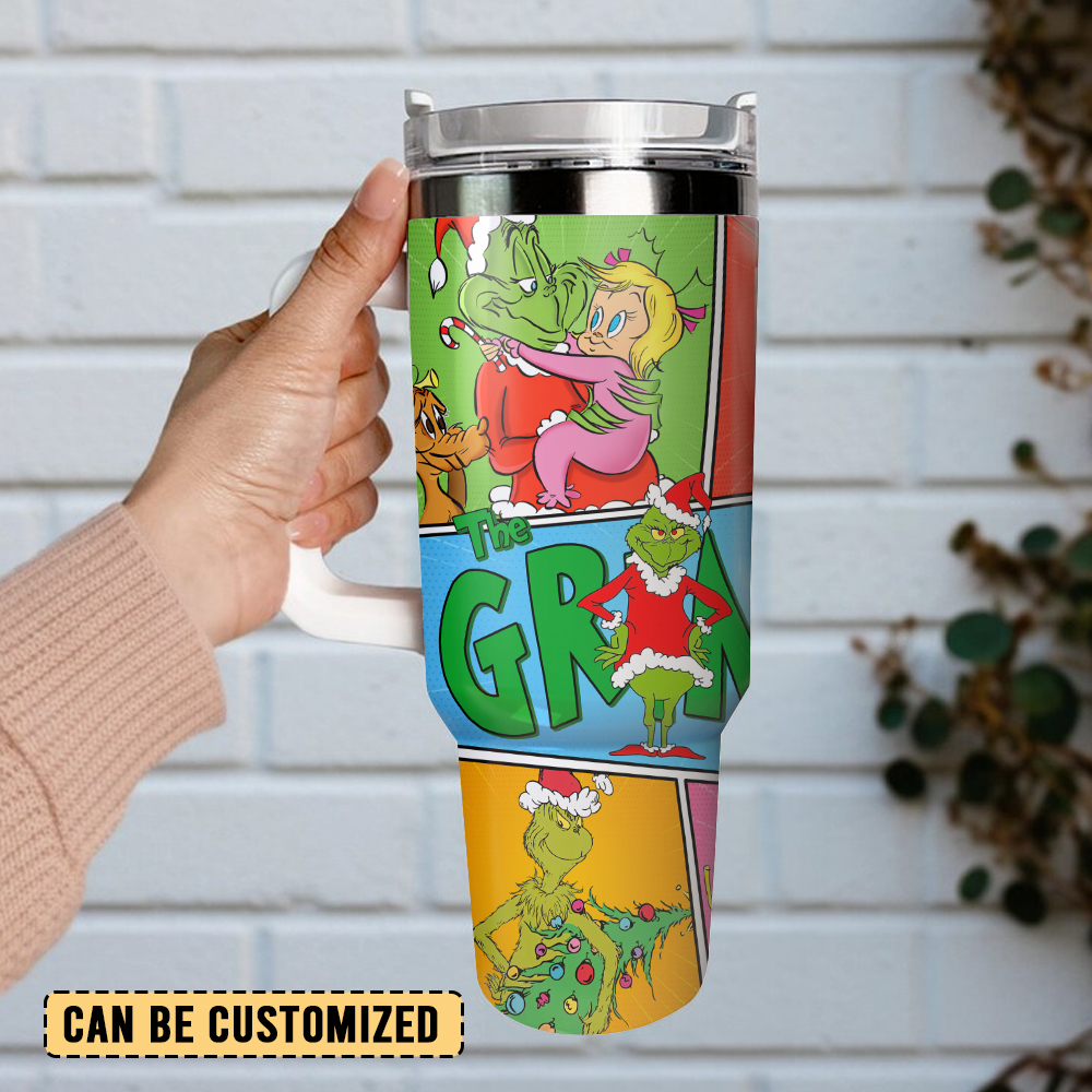 The Grinch Movies Christmas Custom Stanley Cup 40 oz 30 oz Tumbler With HandleTVC2301403 - Image 3