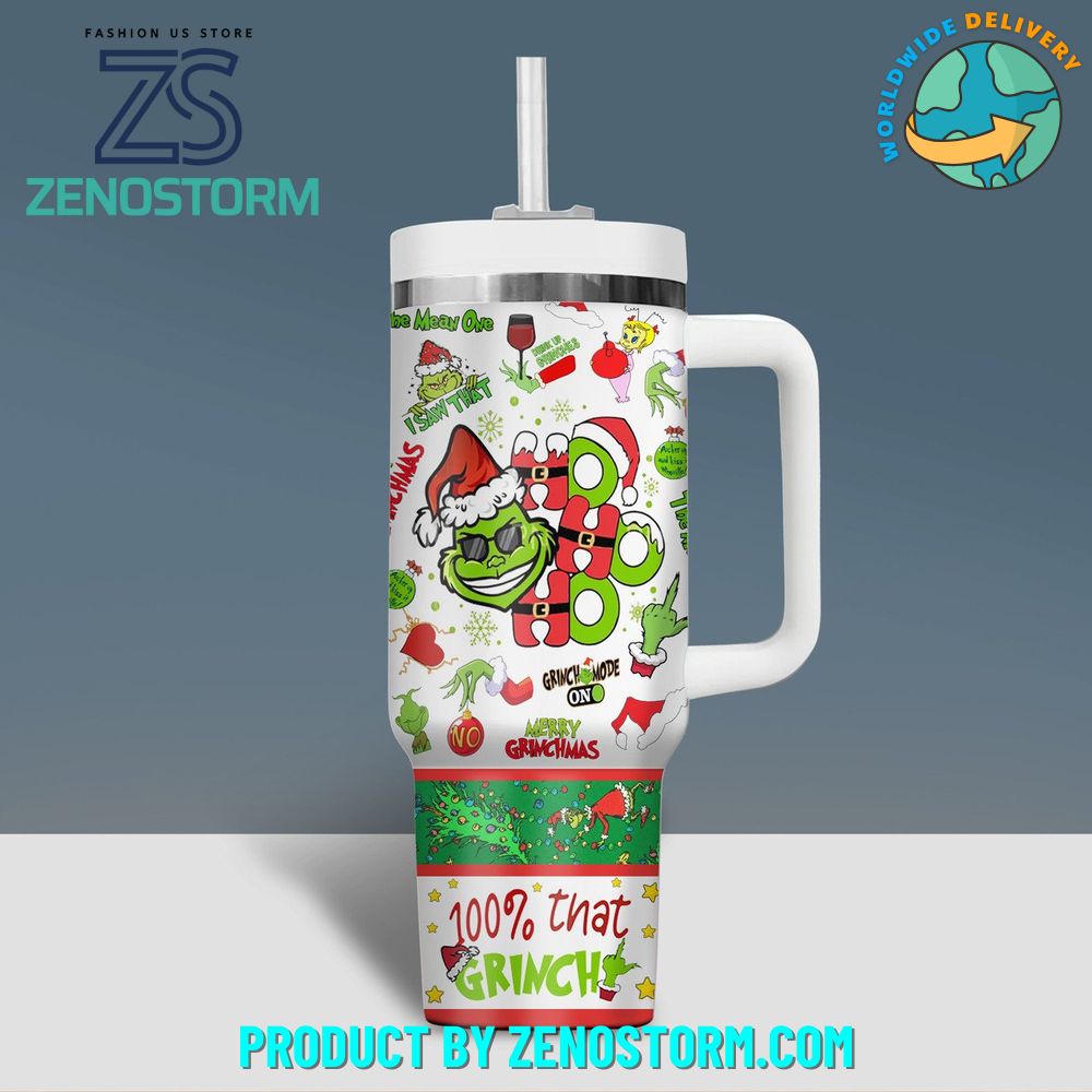 The Grinch Movies Christmas Custom Stanley Cup 40 oz 30 oz Tumbler With HandleTVC2301418 - Image 3