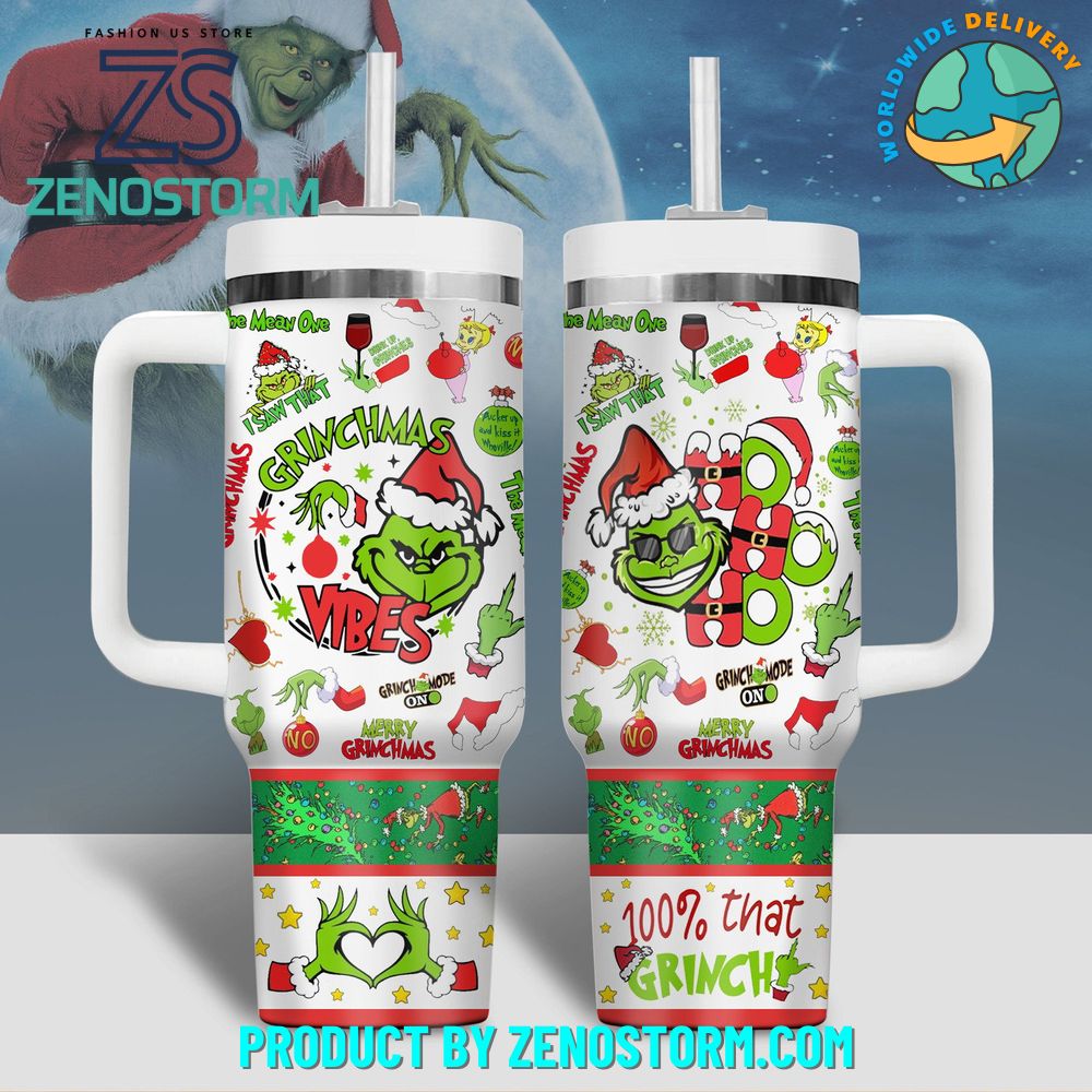The Grinch Movies Christmas Custom Stanley Cup 40 oz 30 oz Tumbler With HandleTVC2301418