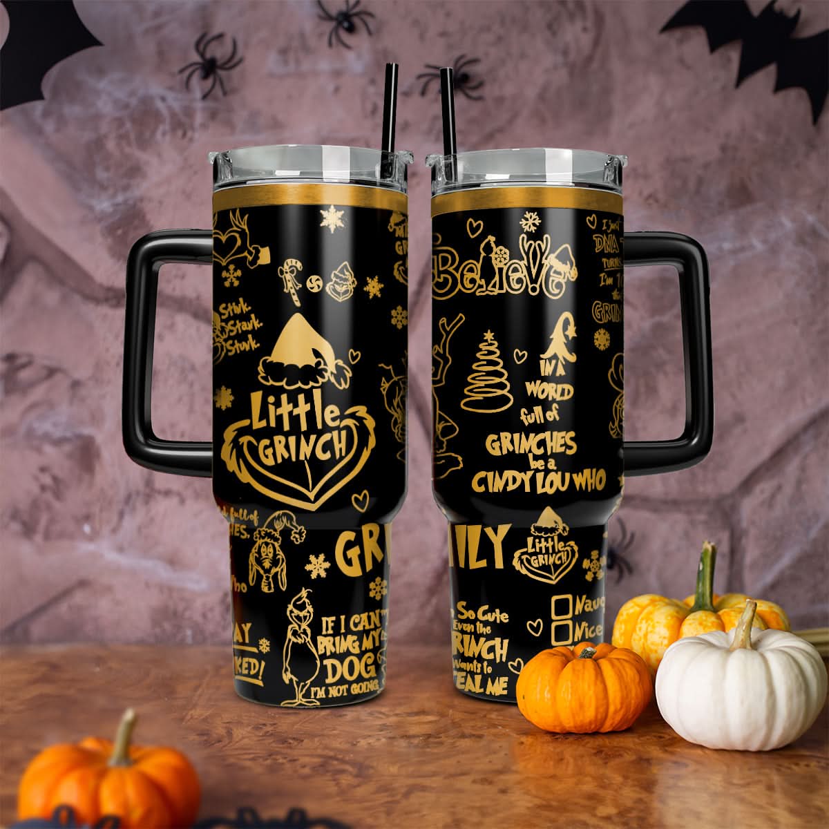 The Grinch Movies Christmas Custom Stanley Cup 40 oz 30 oz Tumbler With HandleTVC2301439