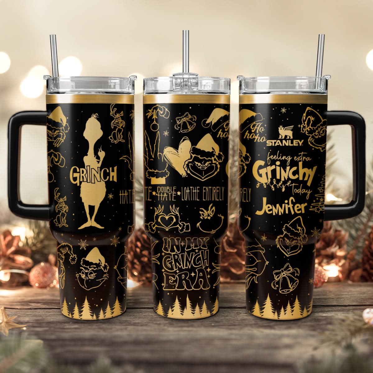 The Grinch Movies Christmas Custom Stanley Cup 40 oz 30 oz Tumbler With HandleTVC2301441