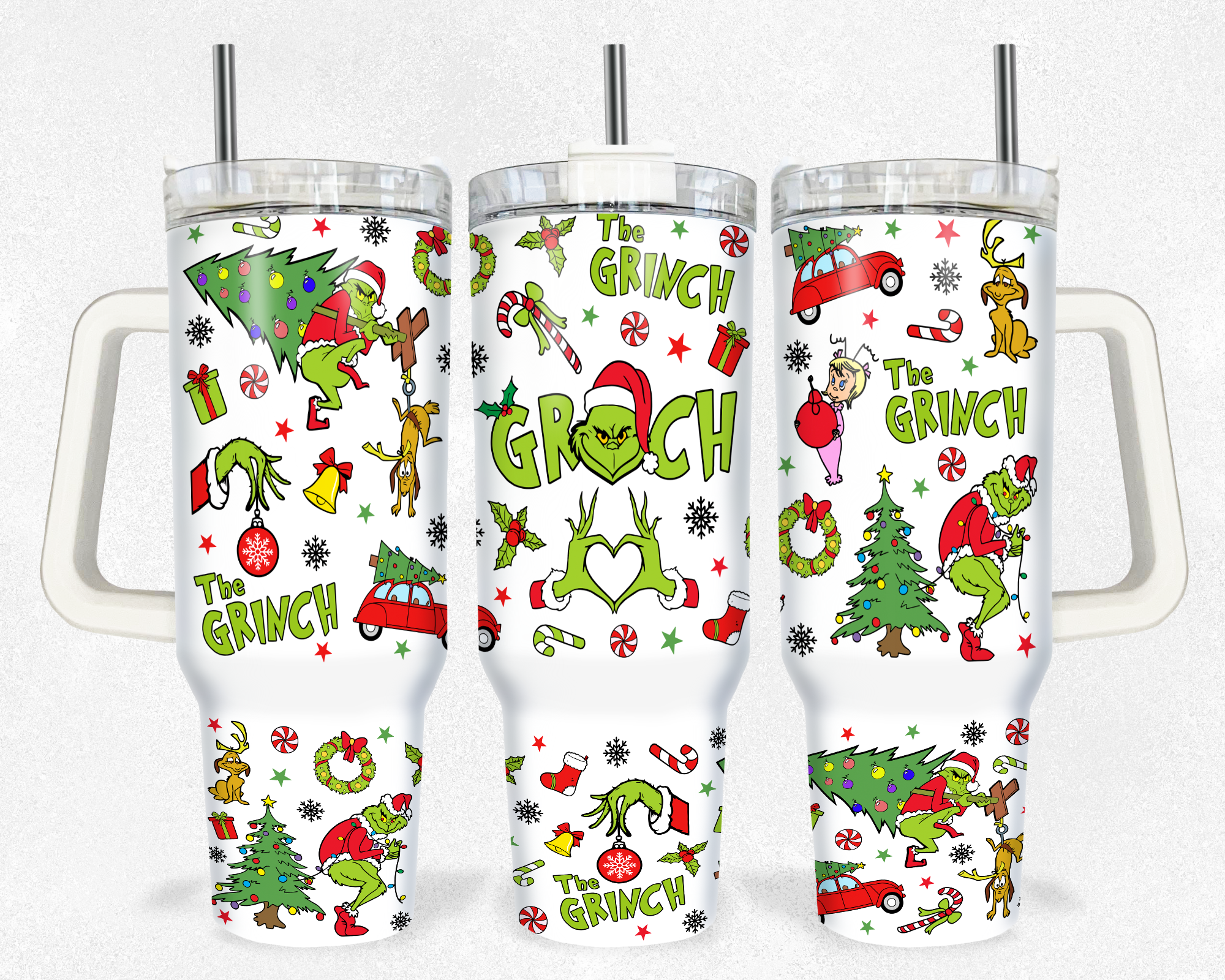 The Grinch Movies Custom Stanley Cup 40 oz 30 oz Tumbler With HandleTVC2301174