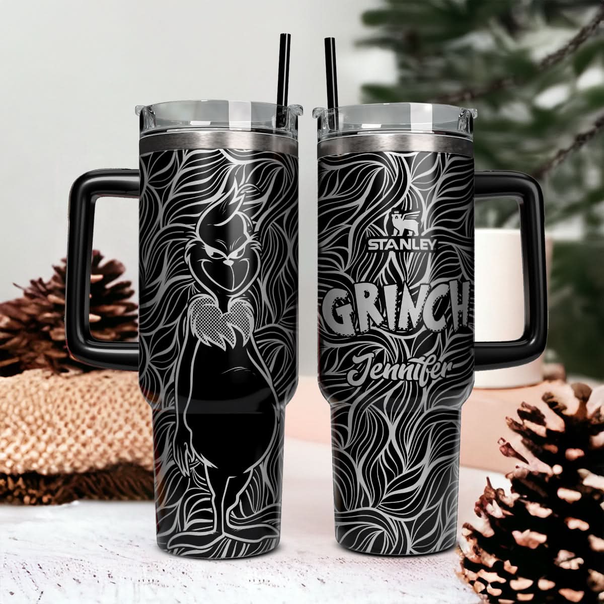 The Grinch Movies Custom Stanley Cup 40 oz 30 oz Tumbler With HandleTVC2301446