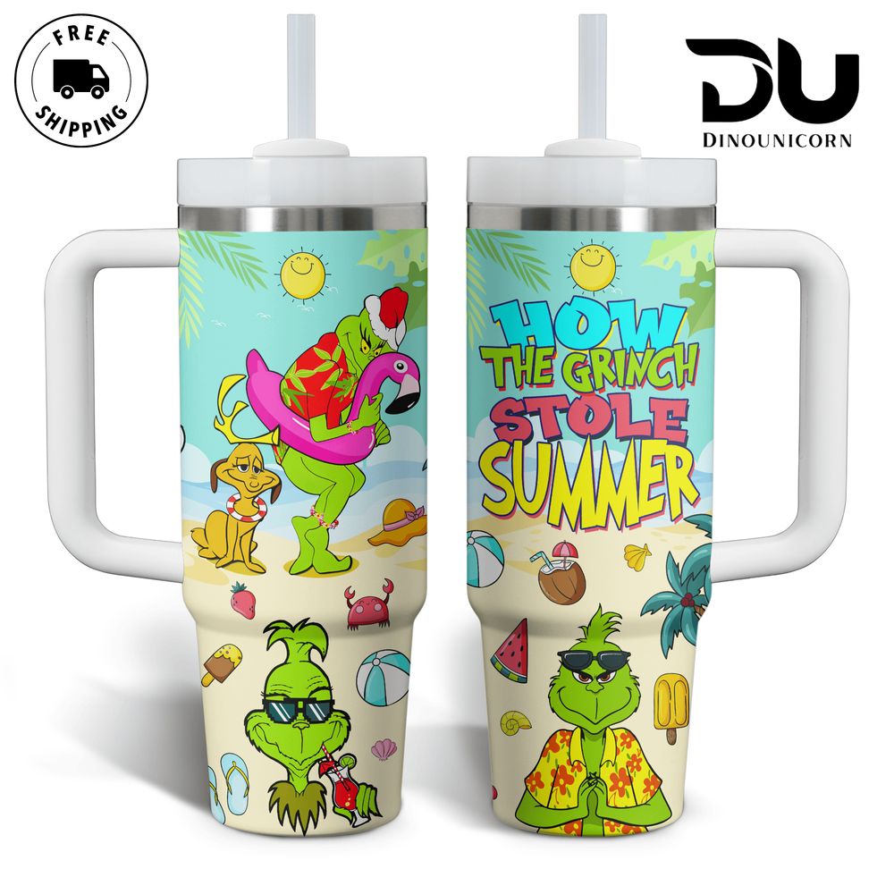The Grinch Movies Custom Stanley Cup 40 oz 30 oz Tumbler With HandleTVC2301710