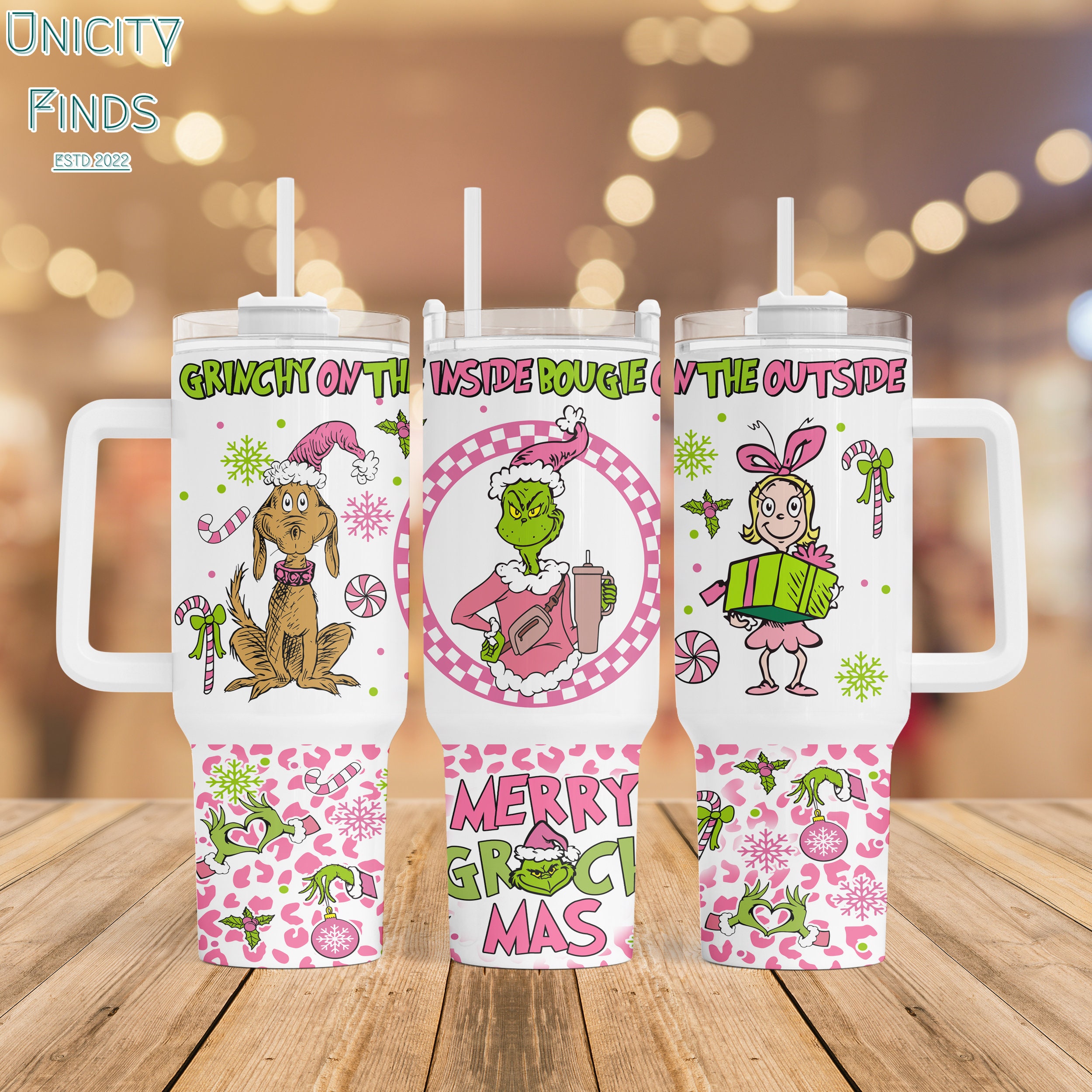 The Grinch Movies Custom Stanley Cup 40 oz 30 oz Tumbler With HandleTVC2301849