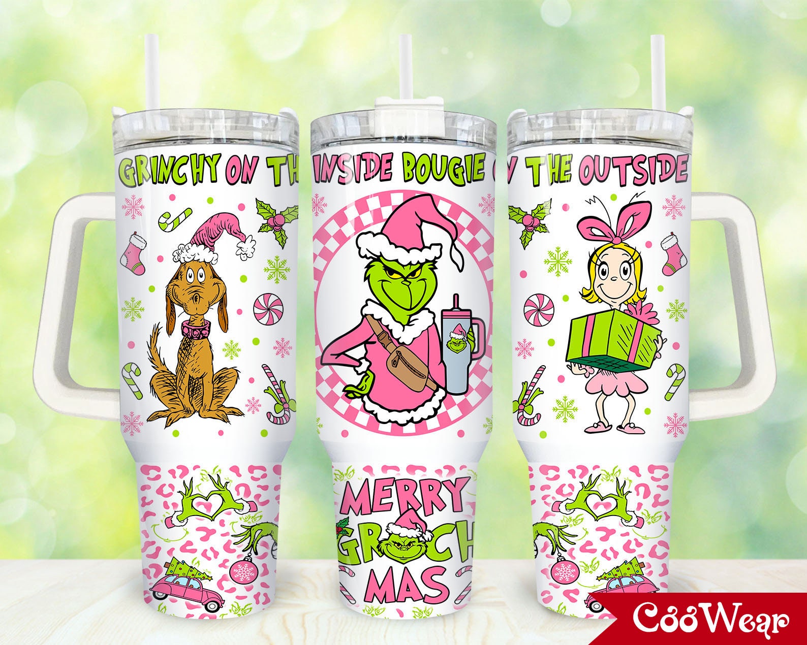 The Grinch Movies Custom Stanley Cup 40 oz 30 oz Tumbler With HandleTVC2301862