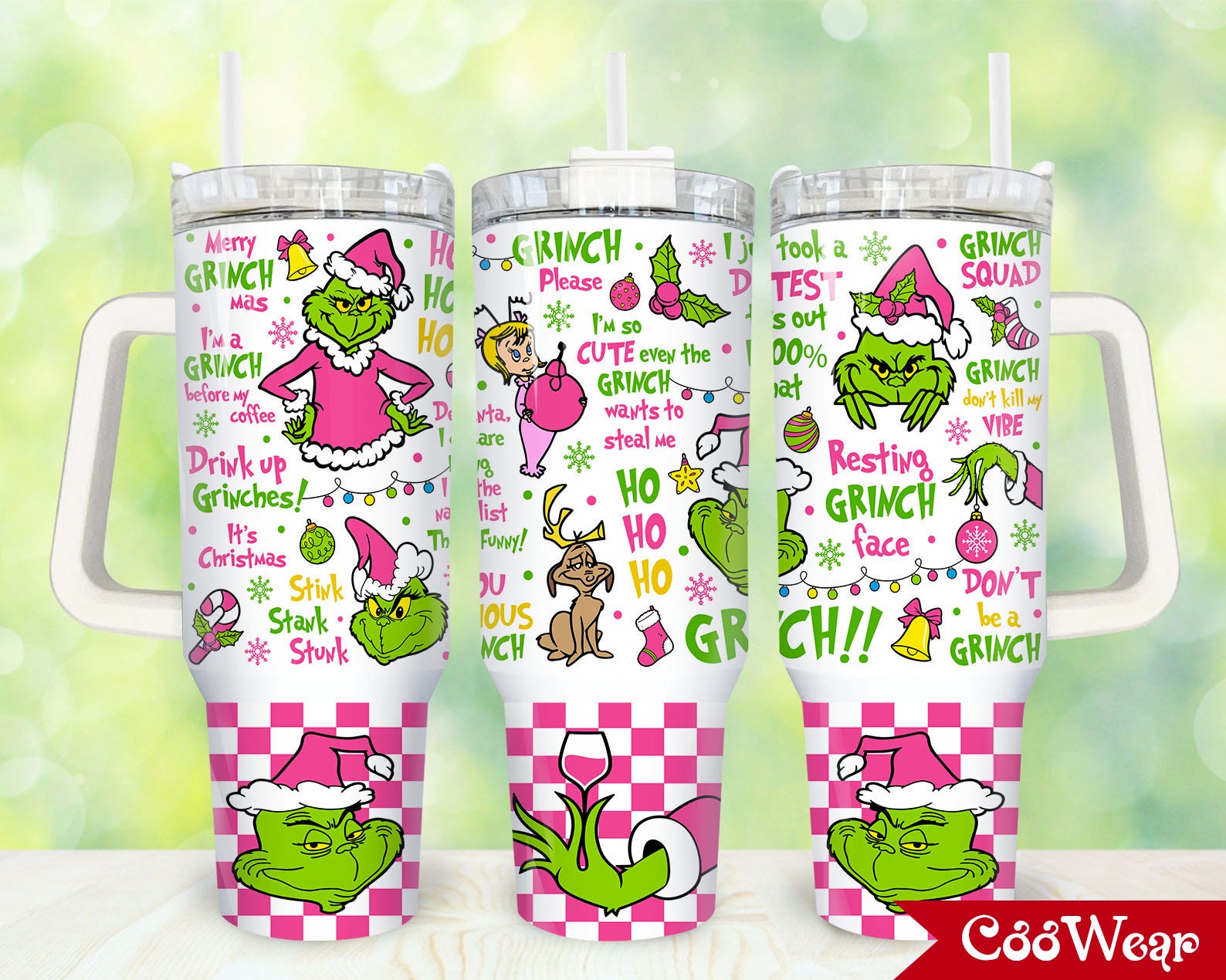 The Grinch Movies Custom Stanley Cup 40 oz 30 oz Tumbler With HandleTVC2301862