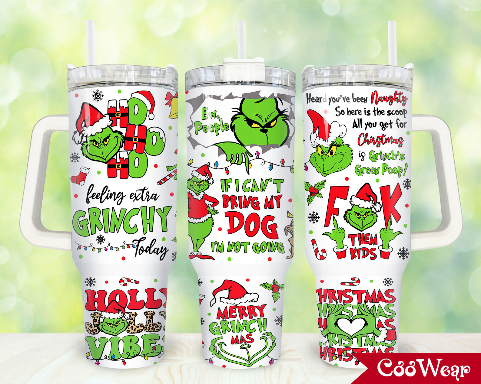 The Grinch Movies Custom Stanley Cup 40 oz 30 oz Tumbler With HandleTVC2301862