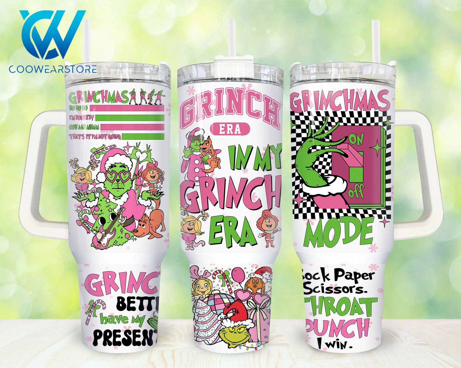 The Grinch Movies Custom Stanley Cup 40 oz 30 oz Tumbler With HandleTVC2301862