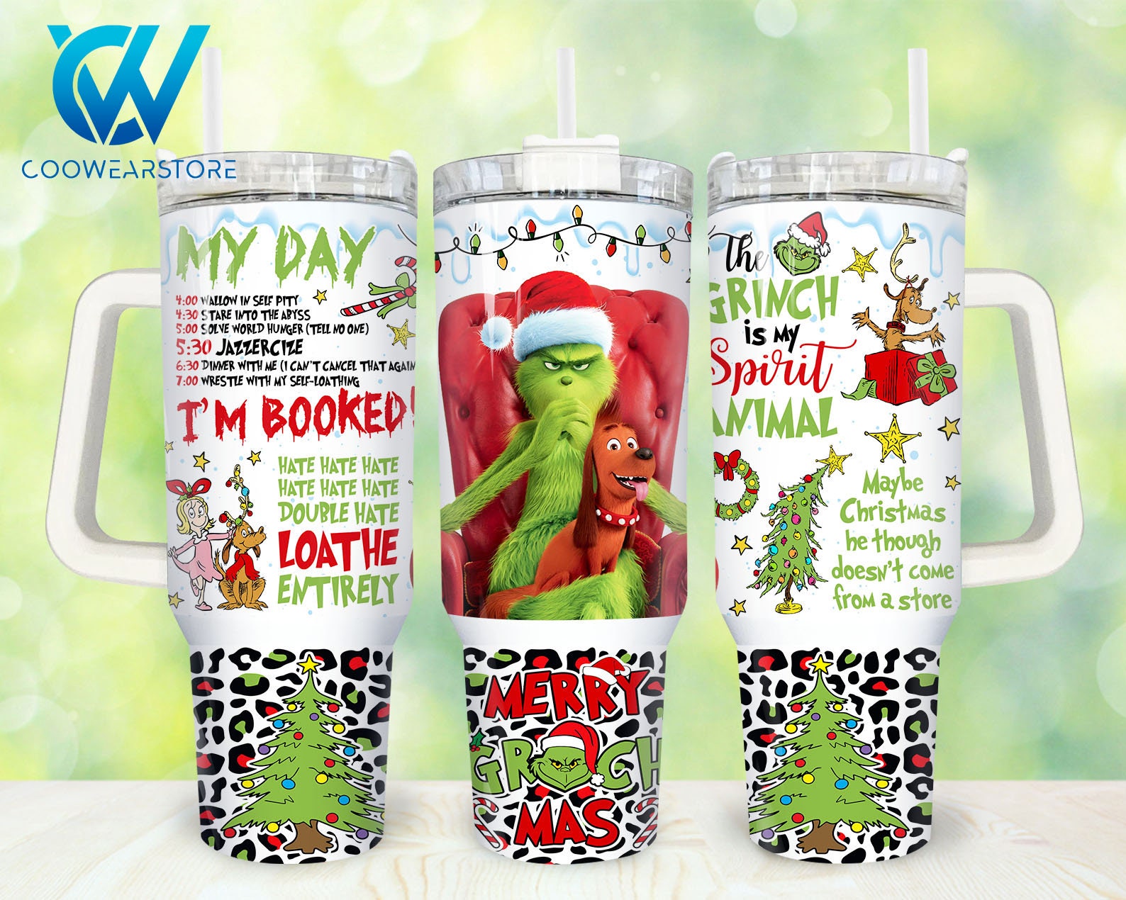 The Grinch Movies Custom Stanley Cup 40 oz 30 oz Tumbler With HandleTVC2301862