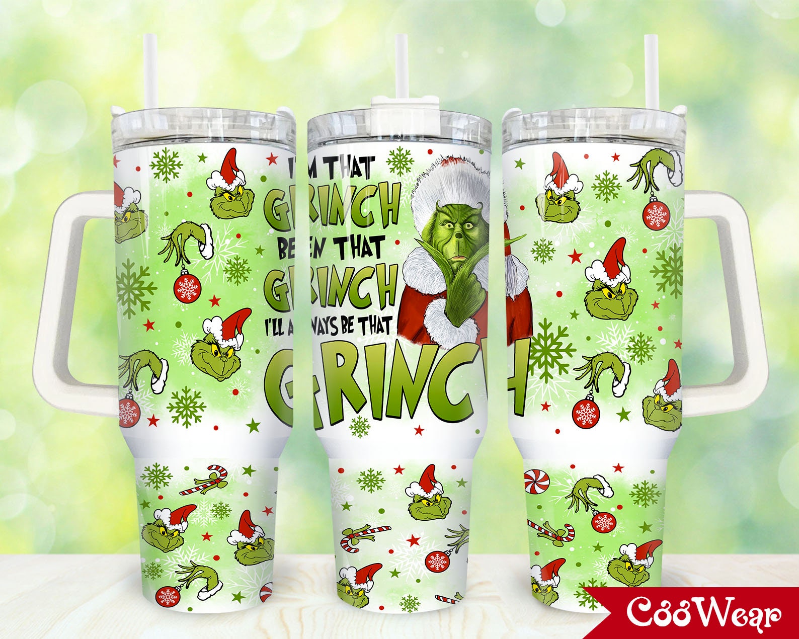 The Grinch Movies Custom Stanley Cup 40 oz 30 oz Tumbler With HandleTVC2301862