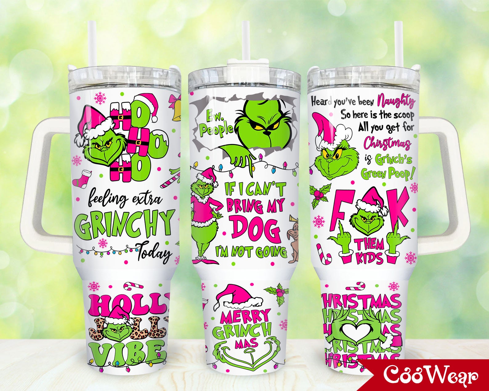 The Grinch Movies Custom Stanley Cup 40 oz 30 oz Tumbler With HandleTVC2301862