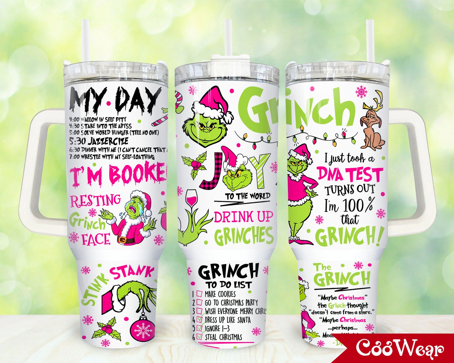 The Grinch Movies Custom Stanley Cup 40 oz 30 oz Tumbler With HandleTVC2301862
