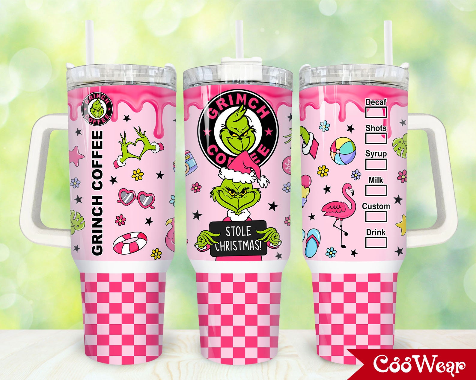 The Grinch Movies Custom Stanley Cup 40 oz 30 oz Tumbler With HandleTVC2301863