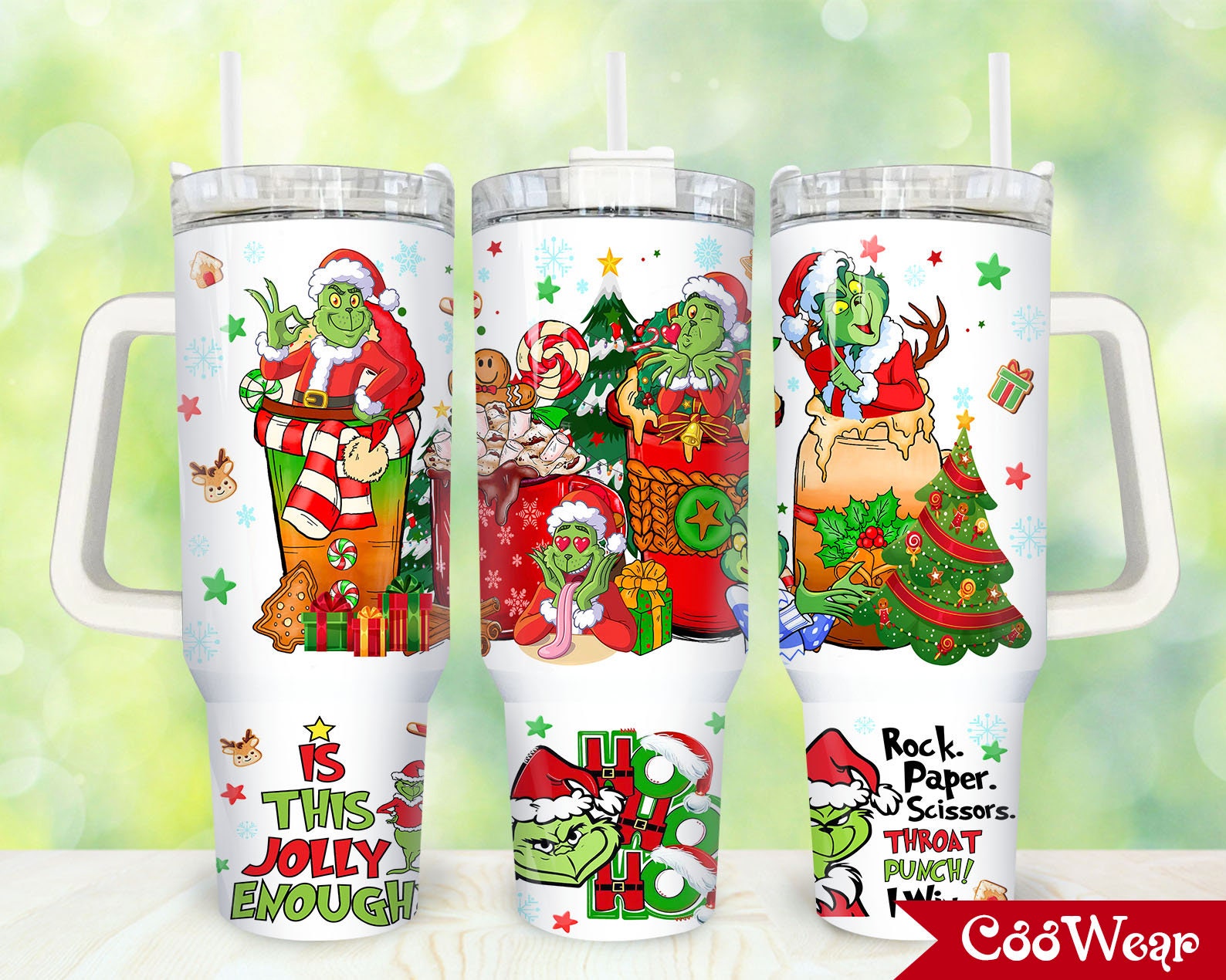 The Grinch Movies Custom Stanley Cup 40 oz 30 oz Tumbler With HandleTVC2301864