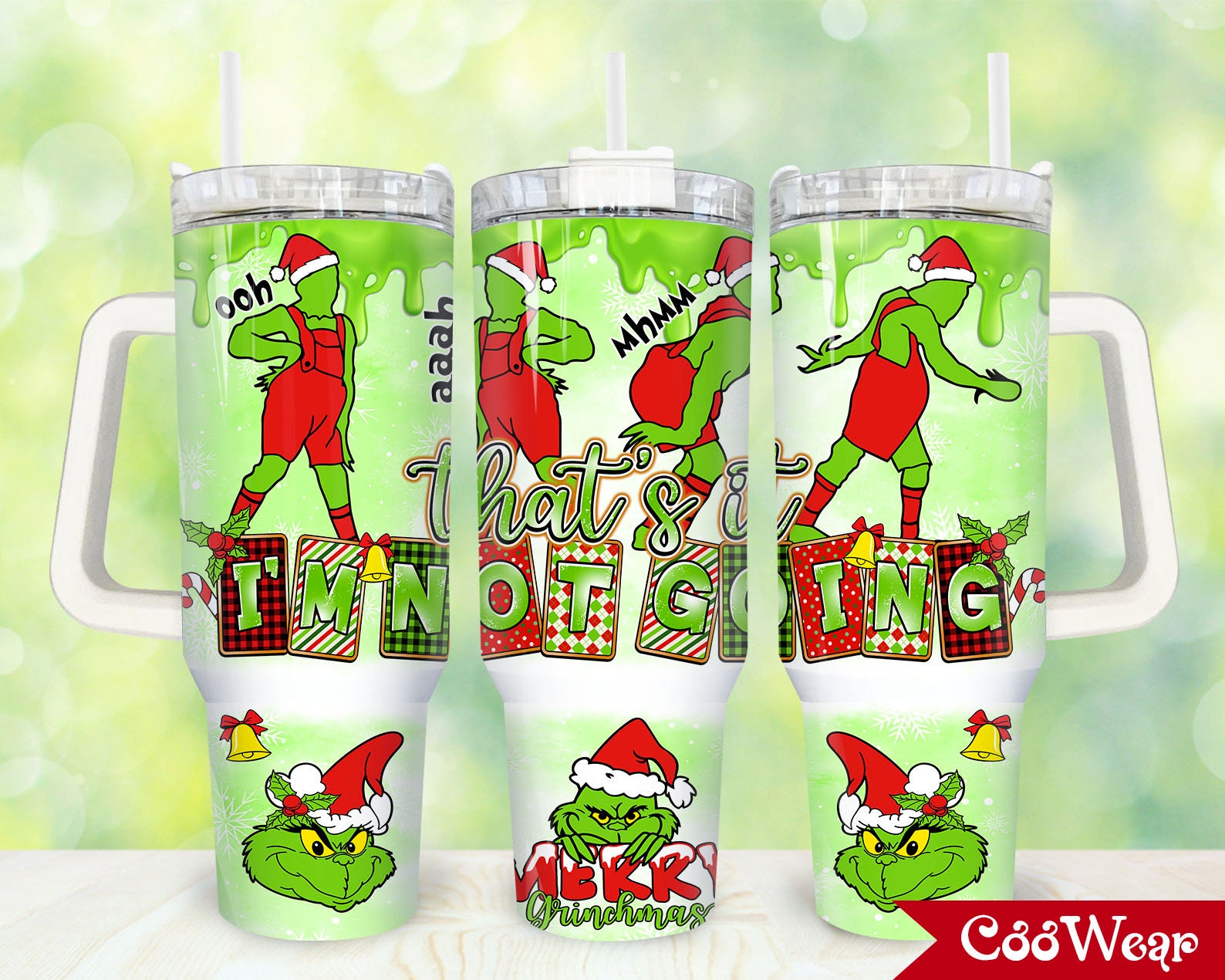 The Grinch Movies Custom Stanley Cup 40 oz 30 oz Tumbler With HandleTVC2301865