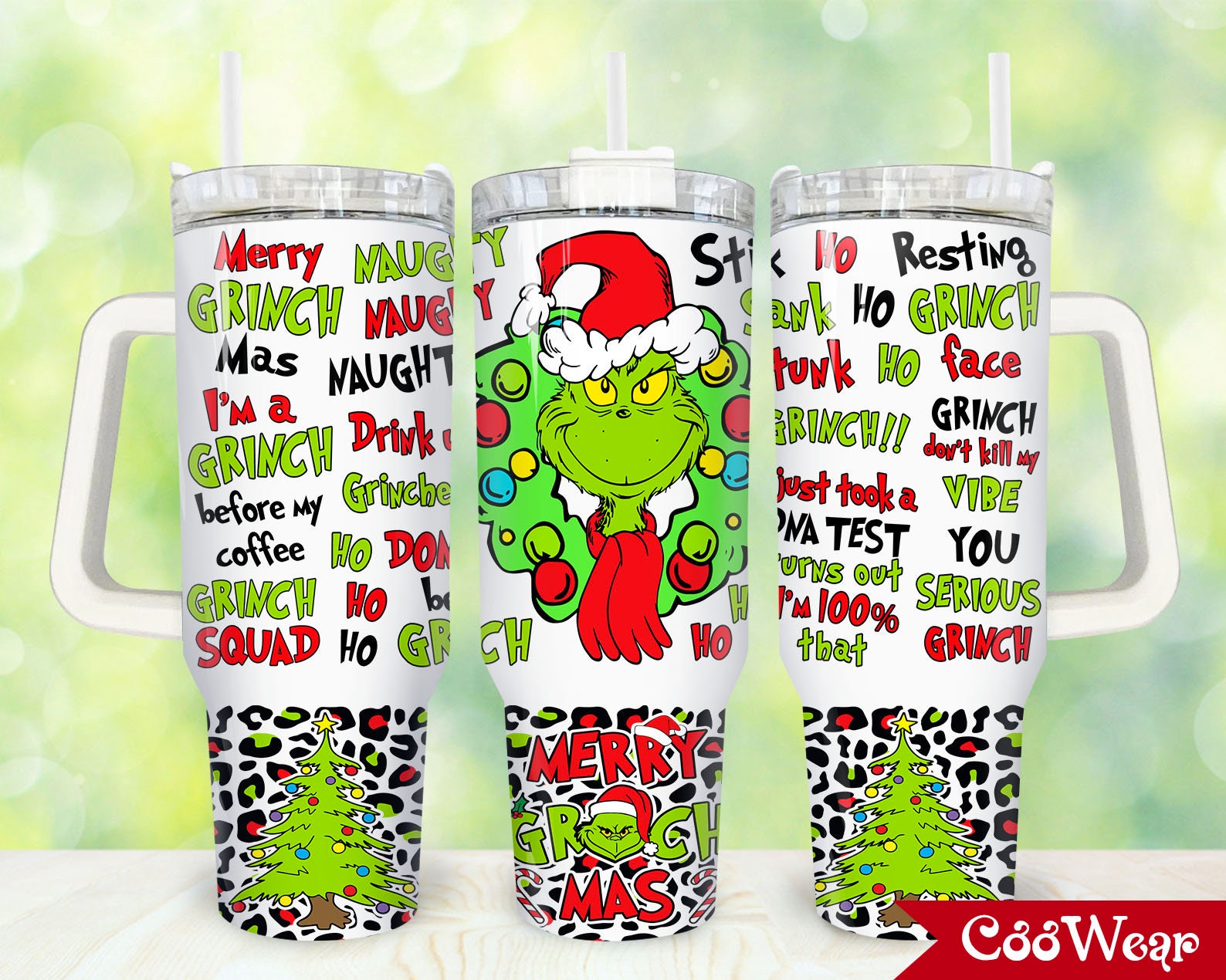 The Grinch Movies Custom Stanley Cup 40 oz 30 oz Tumbler With HandleTVC2301865