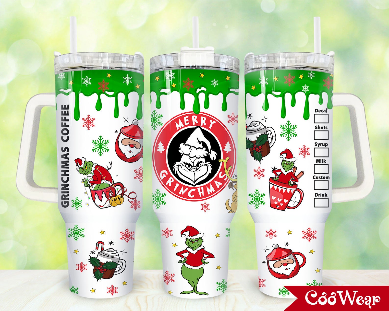 The Grinch Movies Custom Stanley Cup 40 oz 30 oz Tumbler With HandleTVC2301874