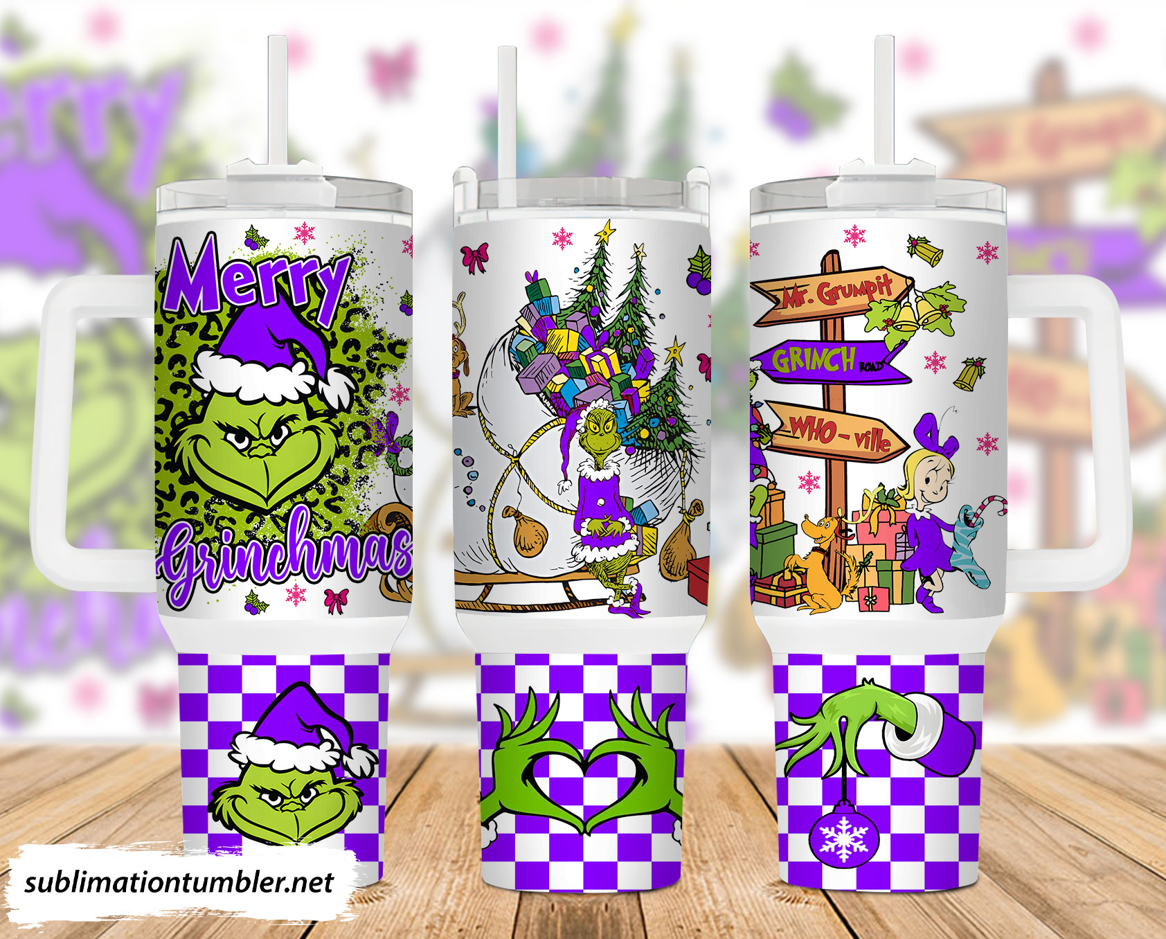 The Grinch Movies Custom Stanley Cup 40 oz 30 oz Tumbler With HandleTVC2301897