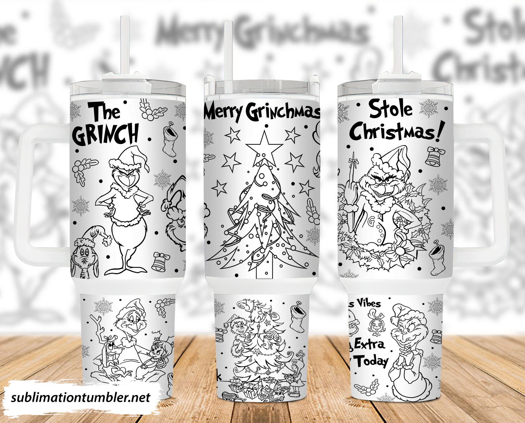 The Grinch Movies Custom Stanley Cup 40 oz 30 oz Tumbler With HandleTVC2301898