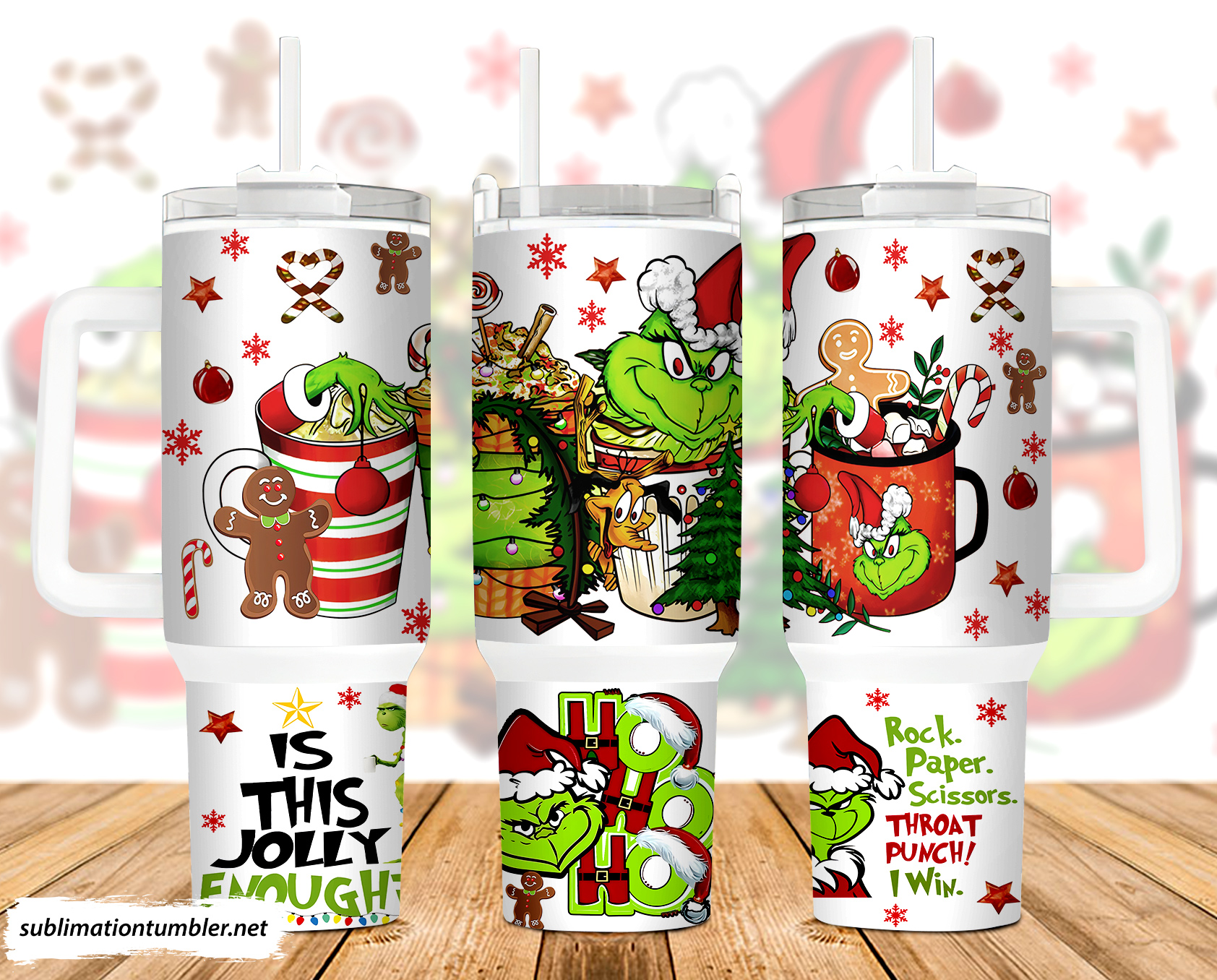 The Grinch Movies Custom Stanley Cup 40 oz 30 oz Tumbler With HandleTVC2301899