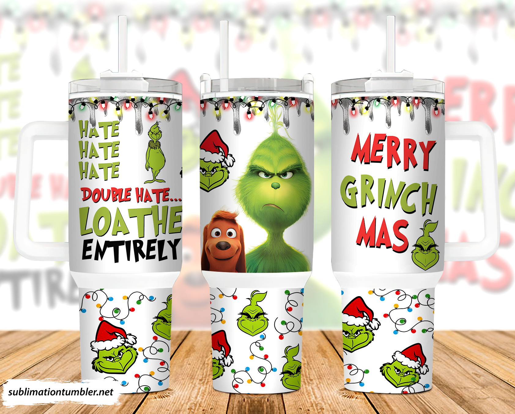 The Grinch Movies Custom Stanley Cup 40 oz 30 oz Tumbler With HandleTVC2301899