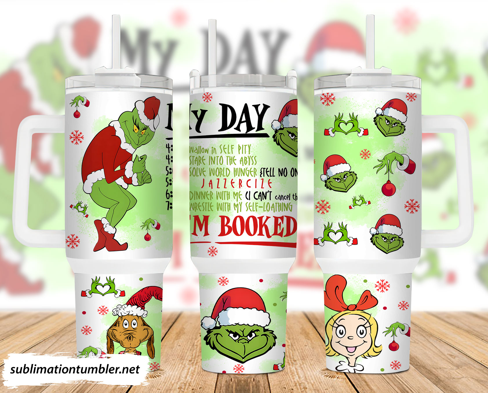 The Grinch Movies Custom Stanley Cup 40 oz 30 oz Tumbler With HandleTVC2301899