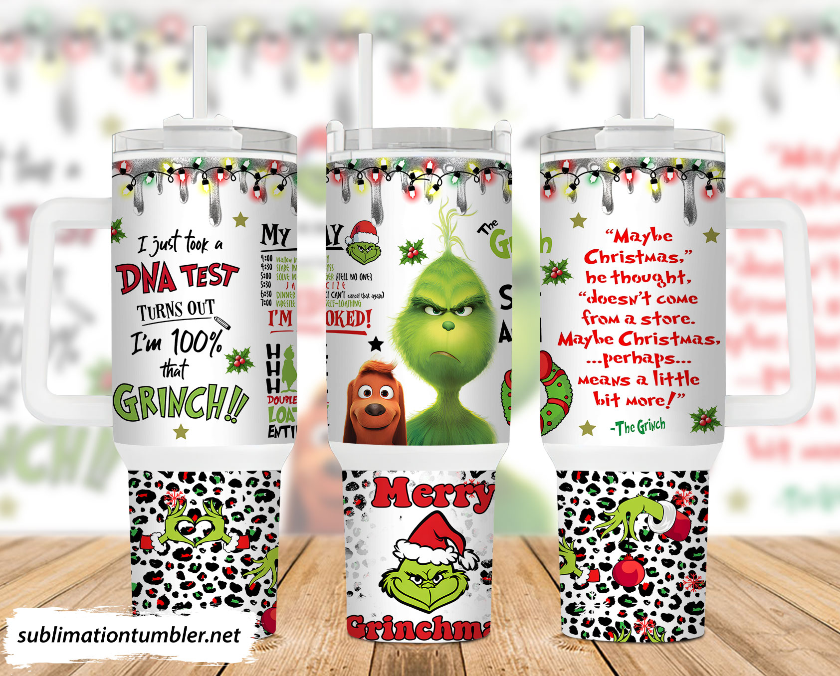 The Grinch Movies Custom Stanley Cup 40 oz 30 oz Tumbler With HandleTVC2301899