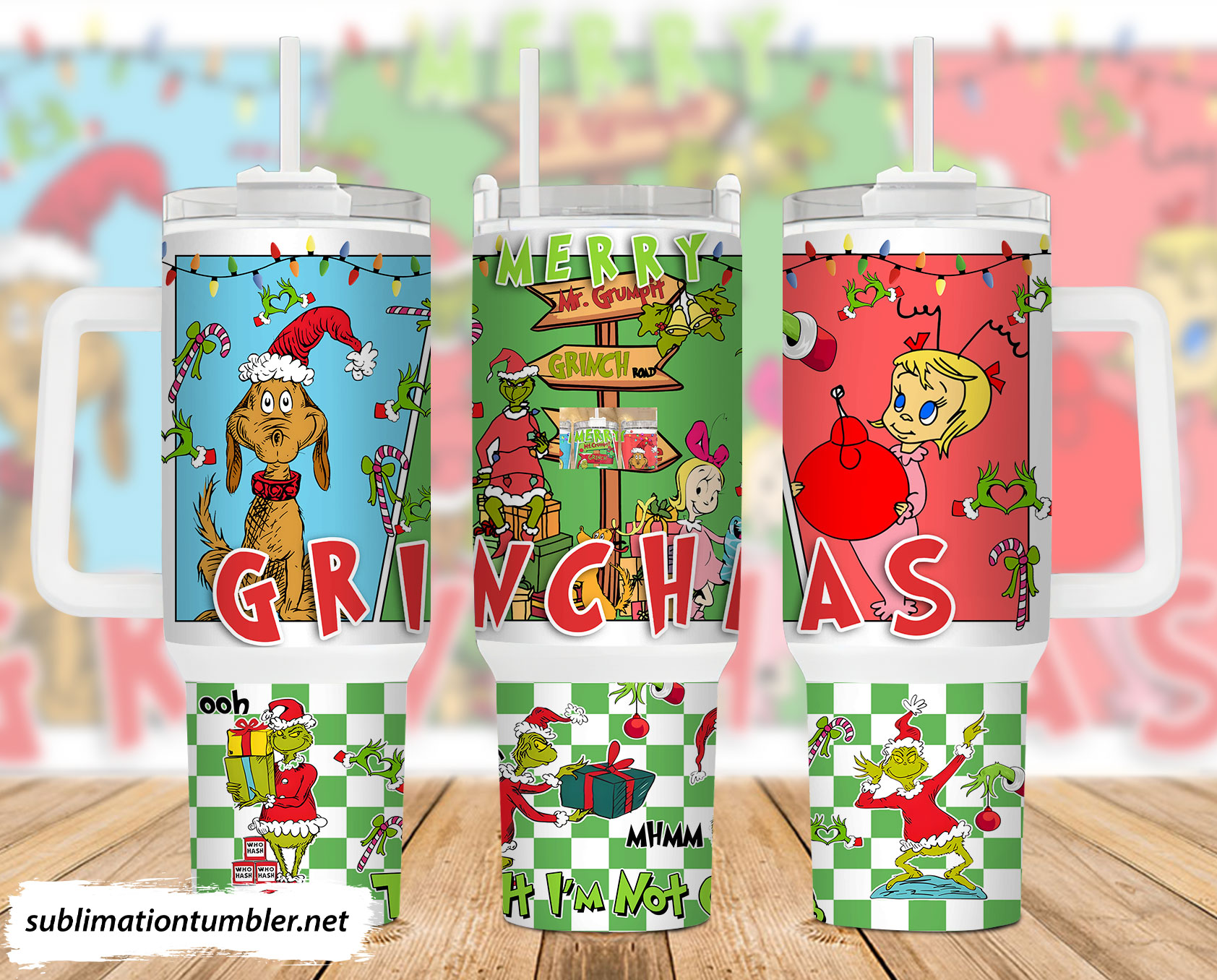 The Grinch Movies Custom Stanley Cup 40 oz 30 oz Tumbler With HandleTVC2301899