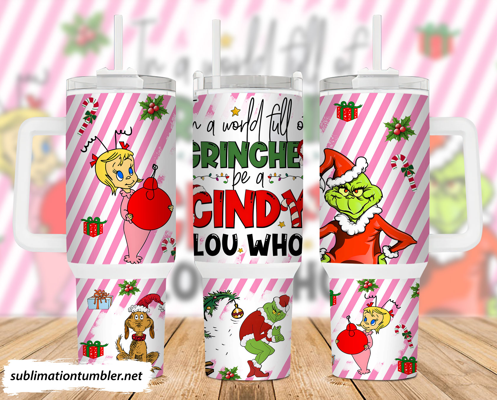 The Grinch Movies Custom Stanley Cup 40 oz 30 oz Tumbler With HandleTVC2301902