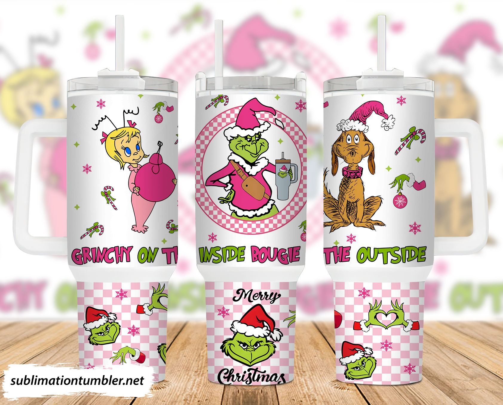 The Grinch Movies Custom Stanley Cup 40 oz 30 oz Tumbler With HandleTVC2301902