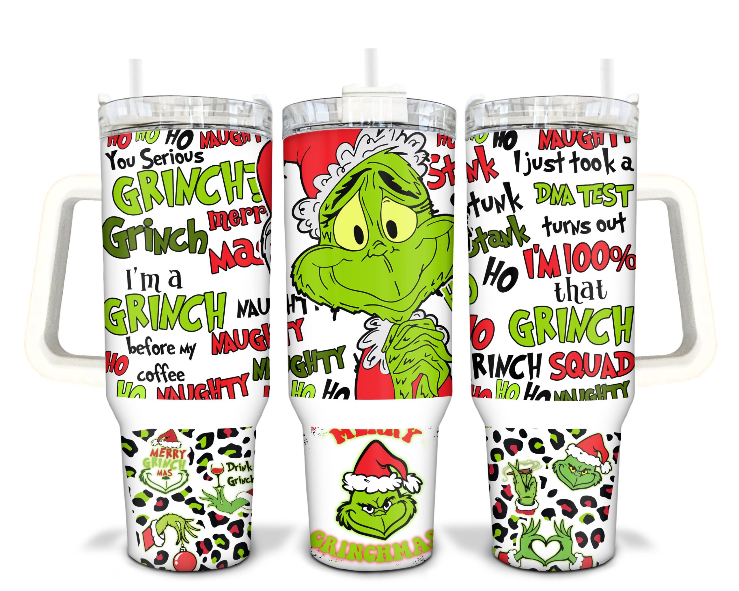 The Grinch Movies Custom Stanley Cup 40 oz 30 oz Tumbler With HandleTVC2301910