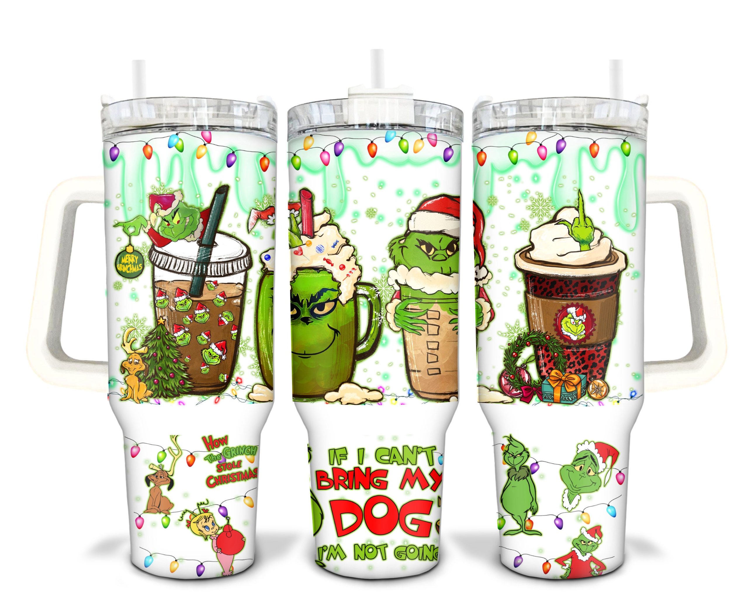The Grinch Movies Custom Stanley Cup 40 oz 30 oz Tumbler With HandleTVC2301911