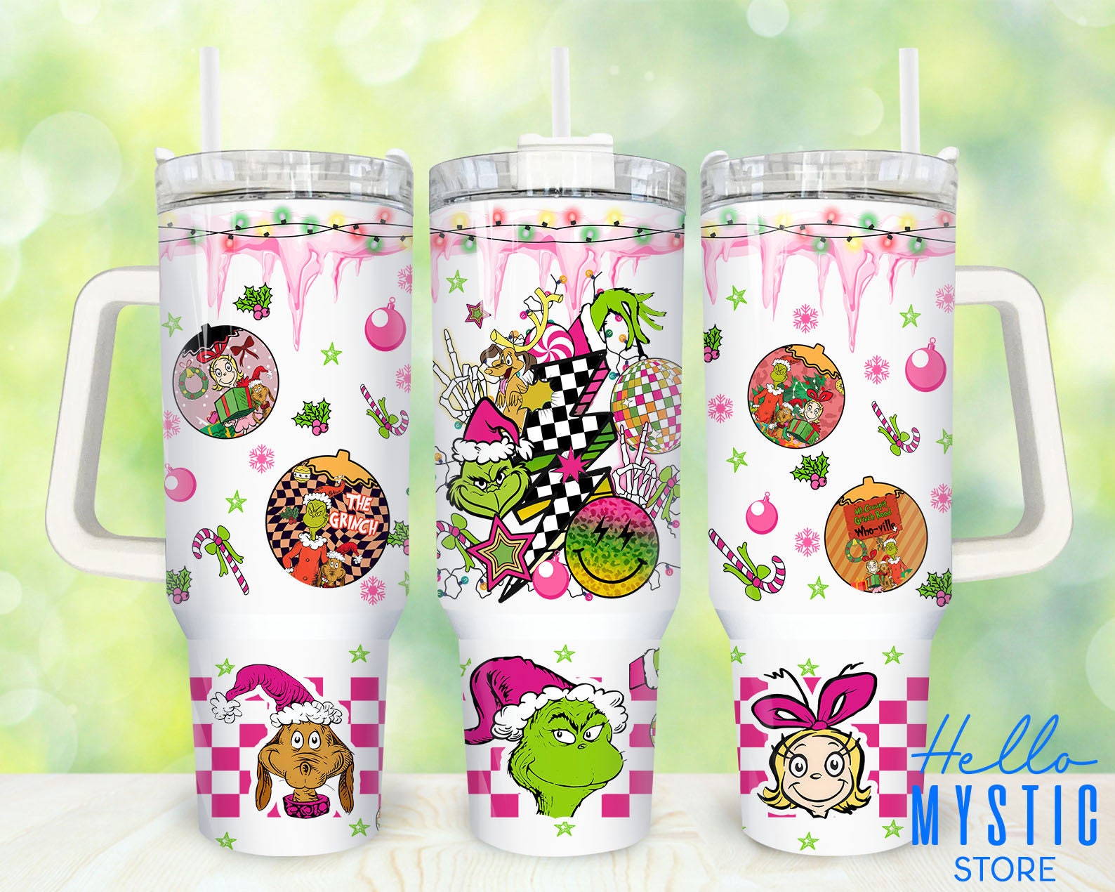 The Grinch Movies Custom Stanley Cup 40 oz 30 oz Tumbler With HandleTVC2301918