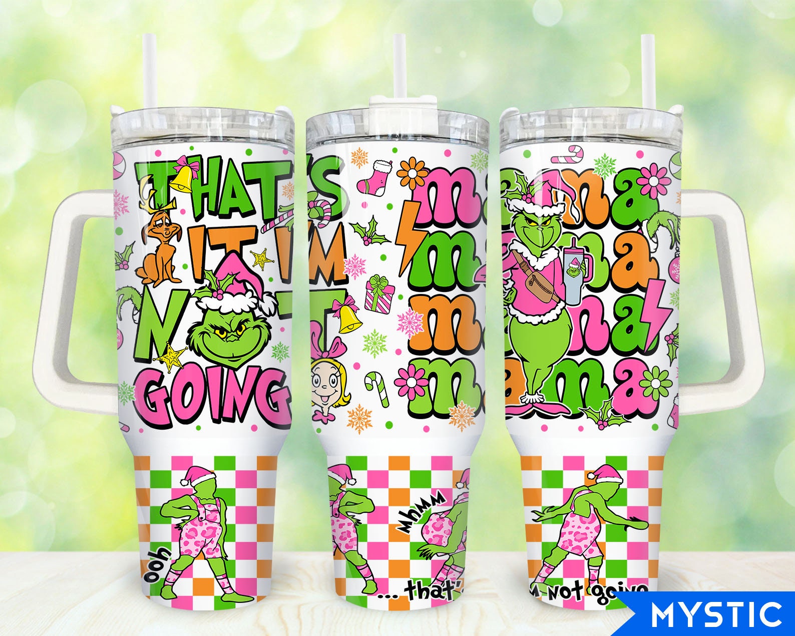 The Grinch Movies Custom Stanley Cup 40 oz 30 oz Tumbler With HandleTVC2301918