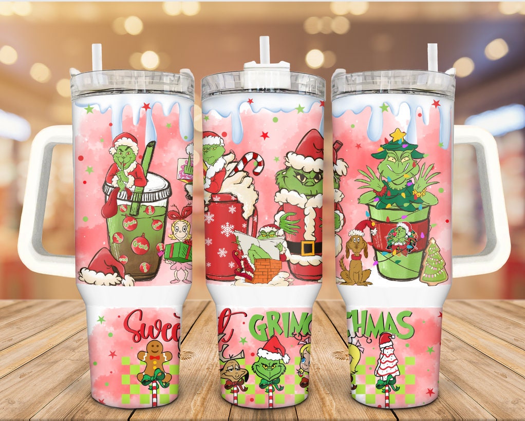 The Grinch Movies Custom Stanley Cup 40 oz 30 oz Tumbler With HandleTVC2301940